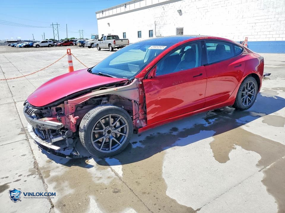 2022 TESLA MODEL 3 – Lot 56550606 auction photo