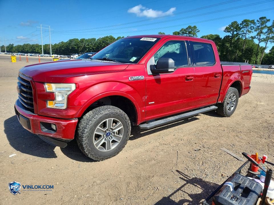 2016 FORD F150 SUPERCREW – Lot 56565506 auction photo