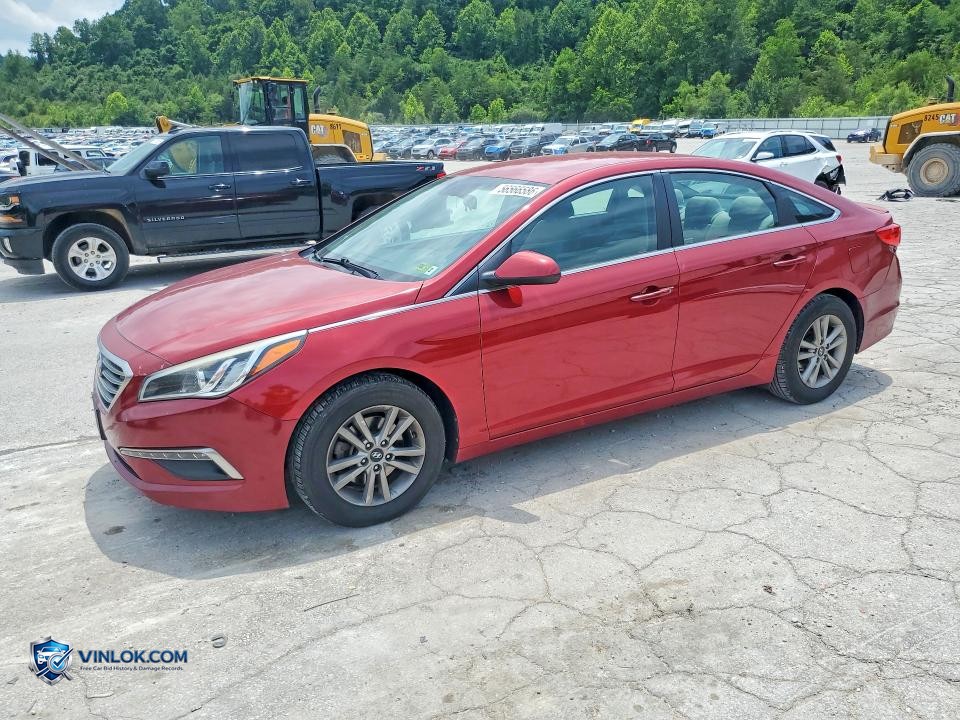 2015 HYUNDAI SONATA SE – Lot 56566586 auction photo