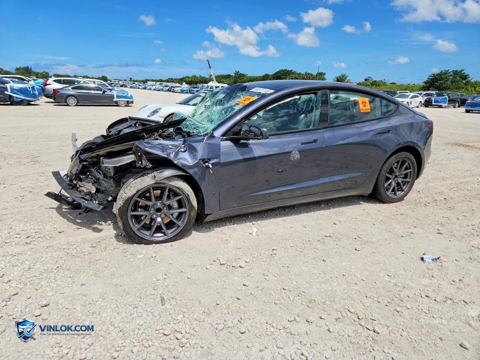 2023 TESLA MODEL 3 – Lot 56571116 auction photo