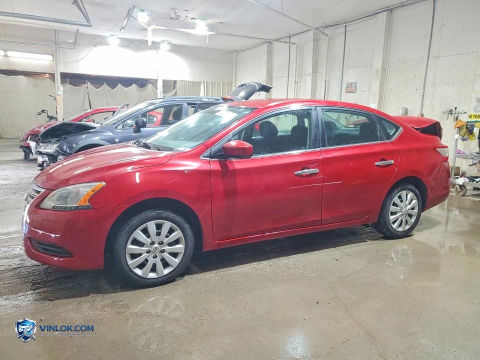 2014 NISSAN SENTRA SV – Lot 56573506 auction photo