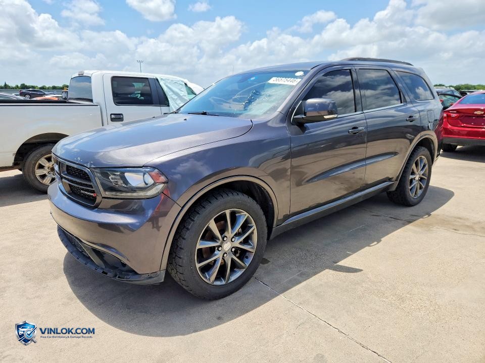 2018 DODGE DURANGO GT – Lot 56575446 auction photo