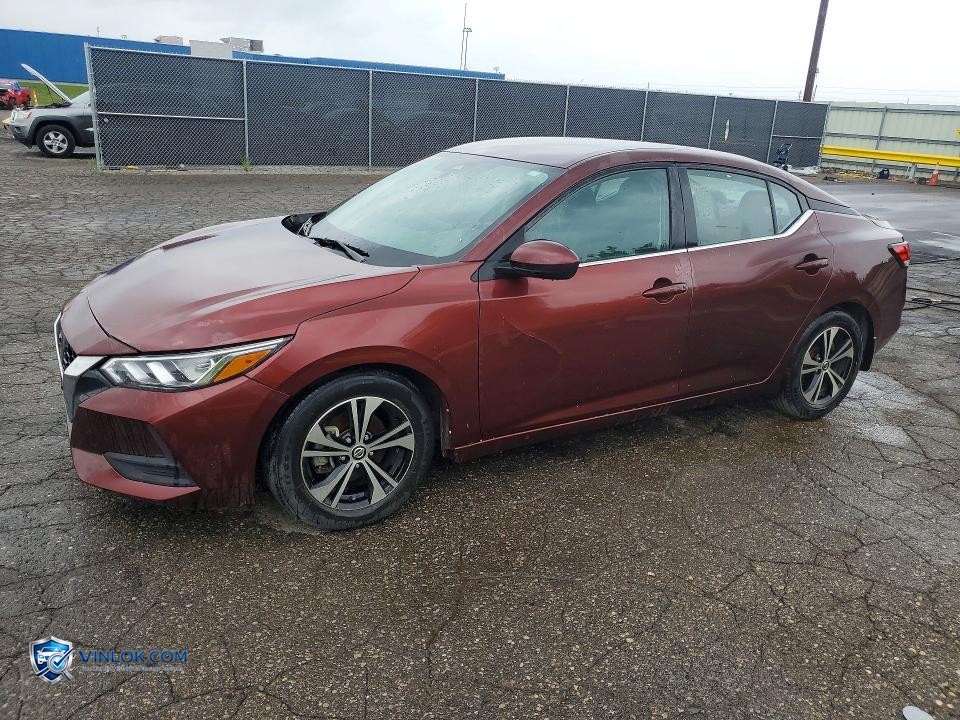 2021 NISSAN SENTRA SV – Lot 56577256 auction photo