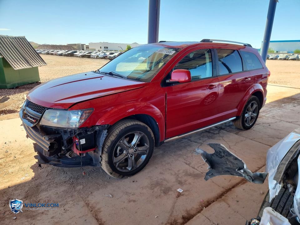 2017 DODGE JOURNEY CROSSROAD – Lot 56577496 auction photo