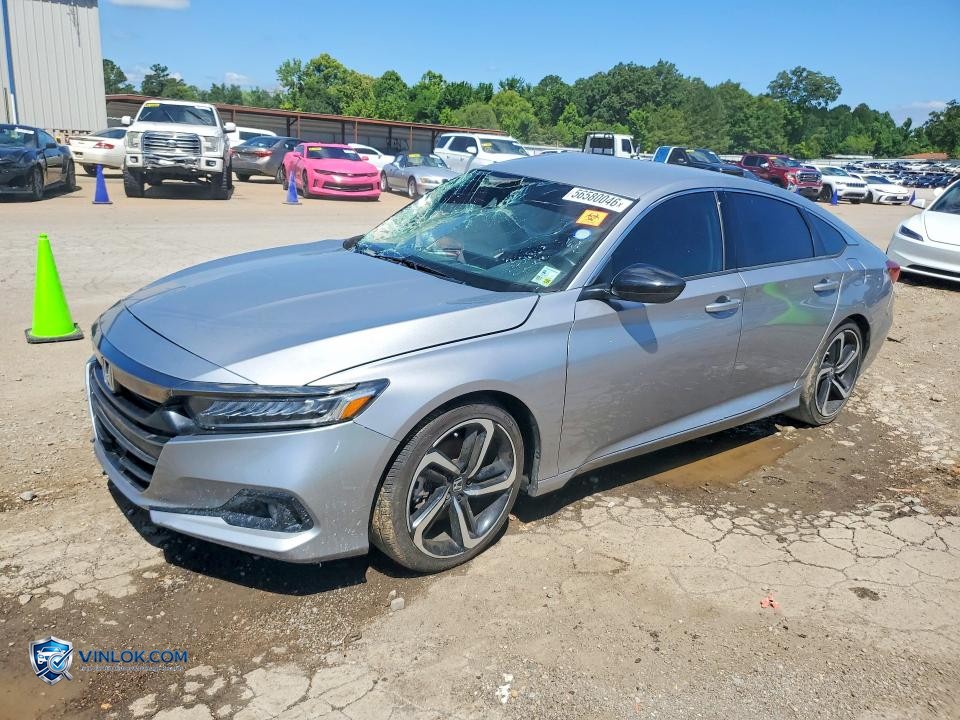 2021 HONDA ACCORD SPORT SE – Lot 56580046 auction photo