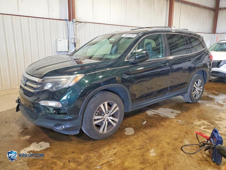2018 HONDA PILOT EXL – Lot 56581246 auction photo