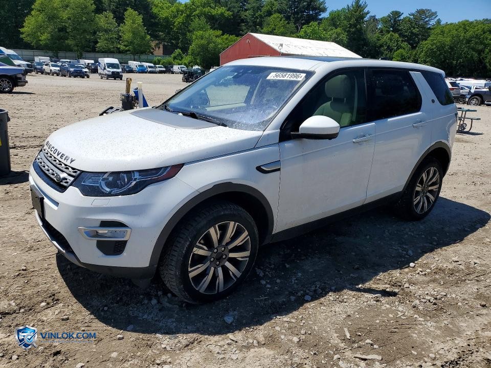 2018 LAND ROVER DISCOVERY SPORT HSE LUXURY – Lot 56581996 auction photo
