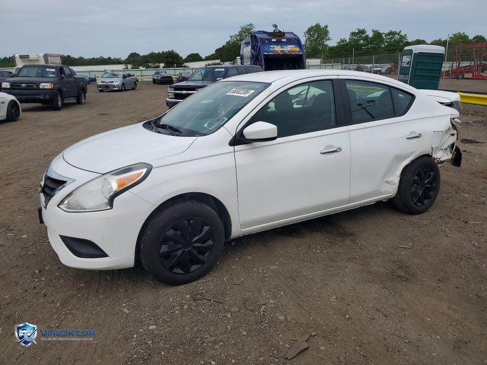 2017 NISSAN VERSA 1.6 SV – Lot 56582206 auction photo