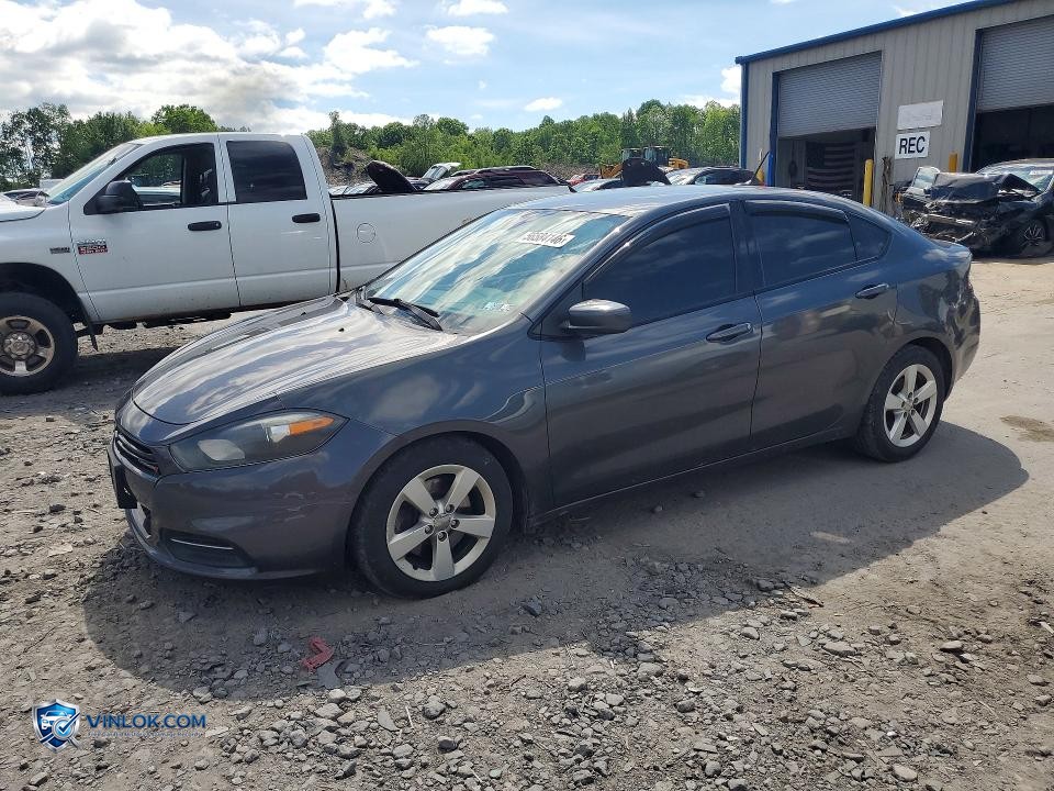 2016 DODGE DART SXT – Lot 56584146 auction photo