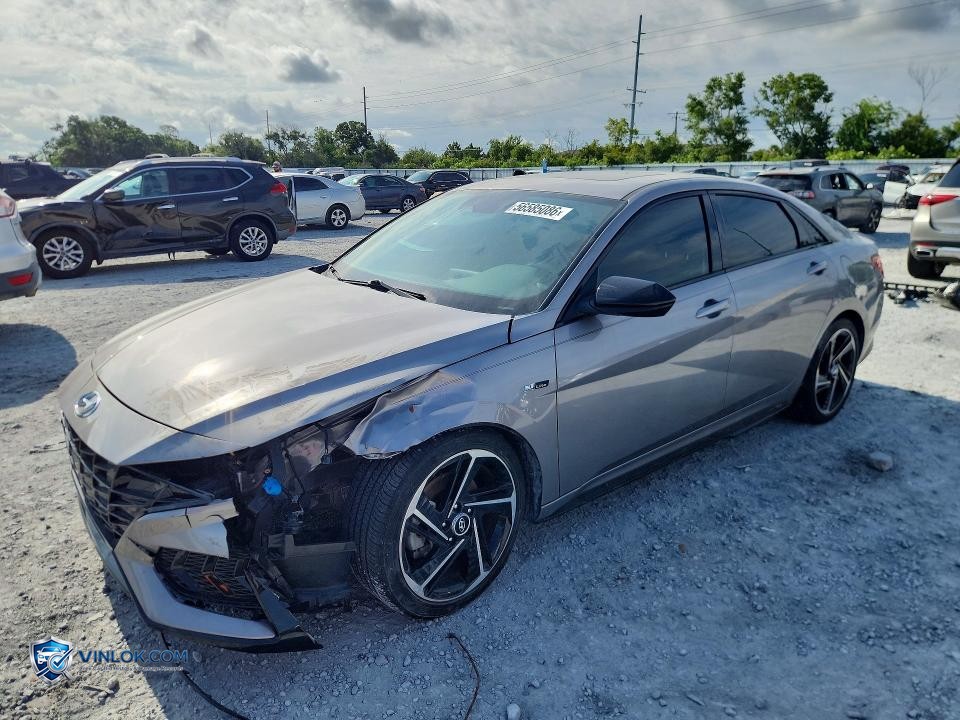 2023 HYUNDAI ELANTRA N LINE – Lot 56585086 auction photo