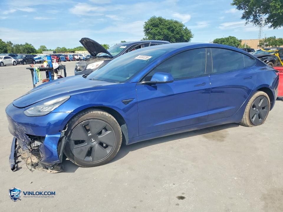2021 TESLA MODEL 3 – Lot 56588286 auction photo