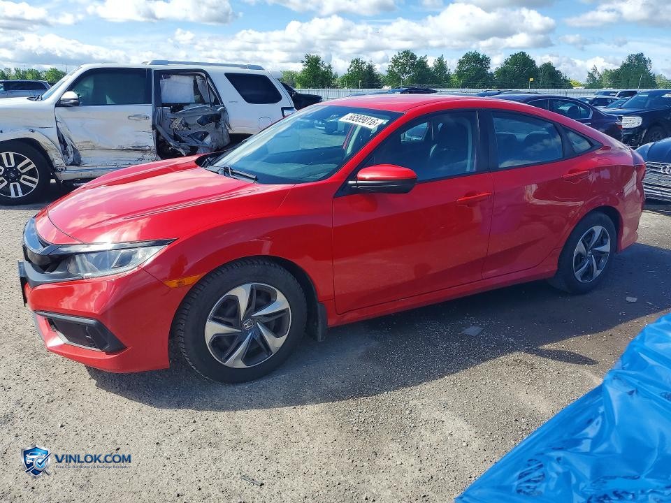 2020 HONDA CIVIC LX – Lot 56589016 auction photo