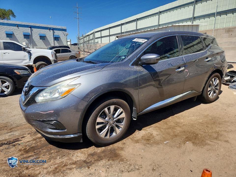 2016 NISSAN MURANO S – Lot 56591196 auction photo