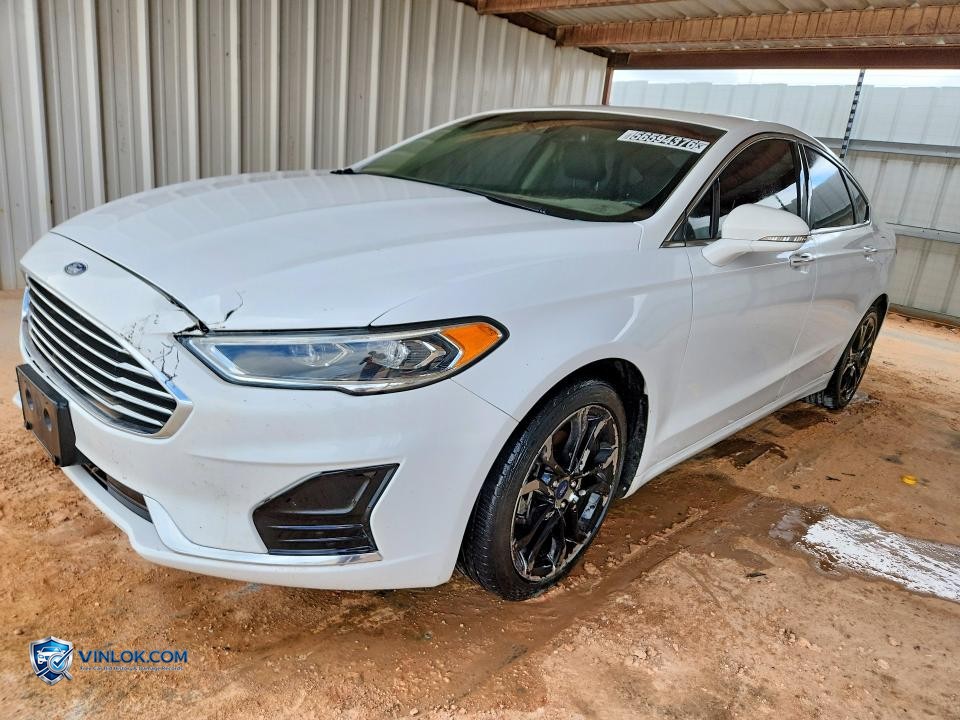 2019 FORD FUSION SEL – Lot 56594376 auction photo