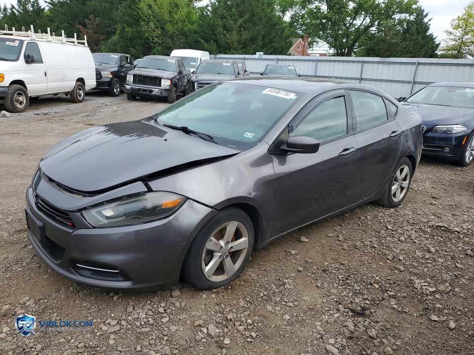 2016 DODGE DART SXT – Lot 56596776 auction photo