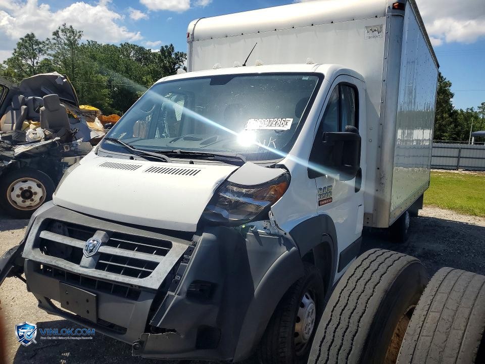 2018 RAM PROMASTER 3500 BOX TRUCK – Lot 56597286 auction photo