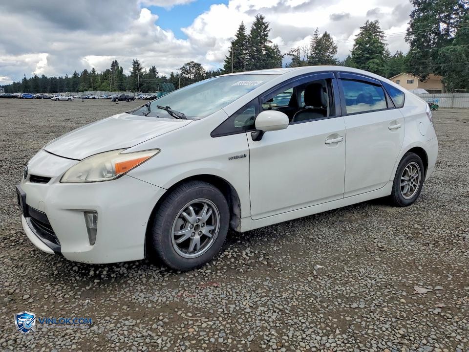 2013 TOYOTA PRIUS PERSONA SERIES SE – Lot 56597306 auction photo