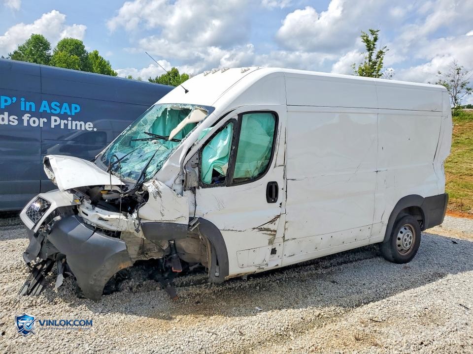 2020 RAM PROMASTER 1500 DELIVERY VAN – Lot 56598126 auction photo