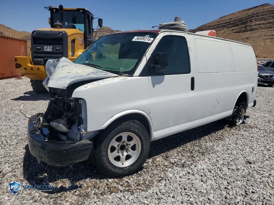 2006 CHEVROLET EXPRESS 1500 UTLITY VAN – Lot 56599316 auction photo