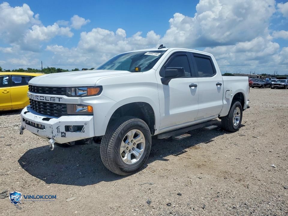 2021 CHEVROLET SILVERADO K1500 CUSTOM – Lot 56602166 auction photo