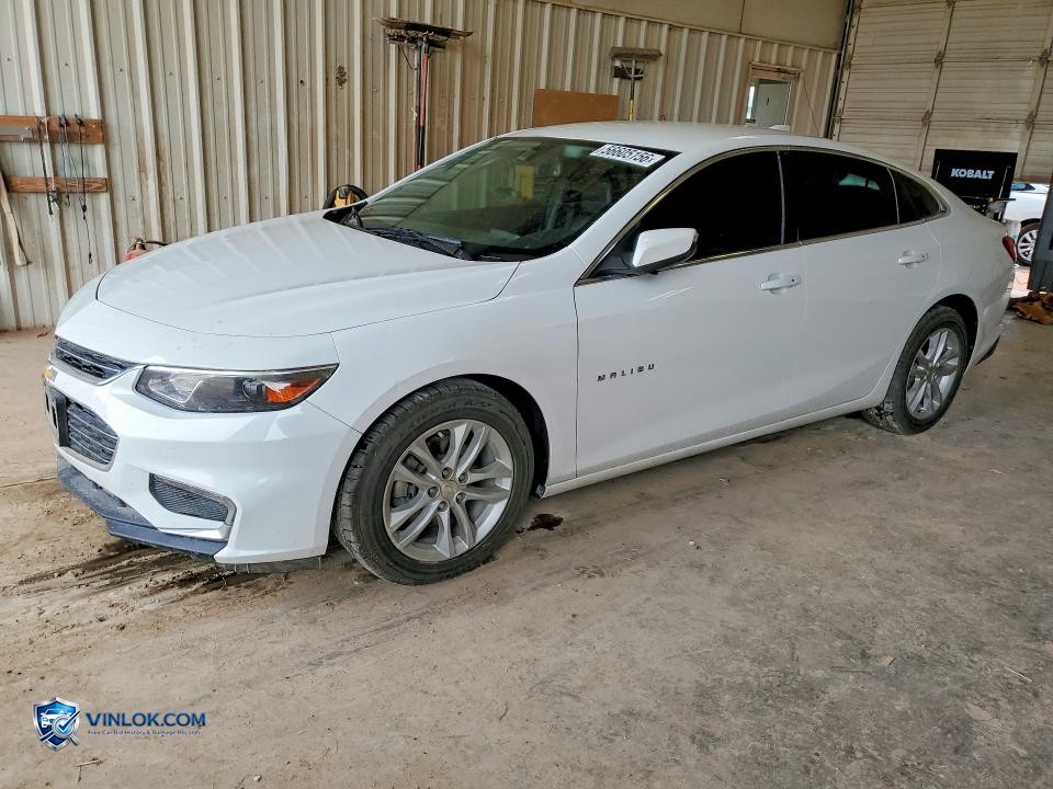 2016 CHEVROLET MALIBU LT – Lot 56605156 auction photo