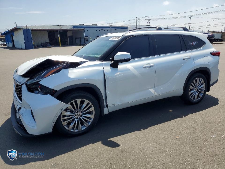 2022 TOYOTA HIGHLANDER HYBRID PLATINUM – Lot 56605496 auction photo