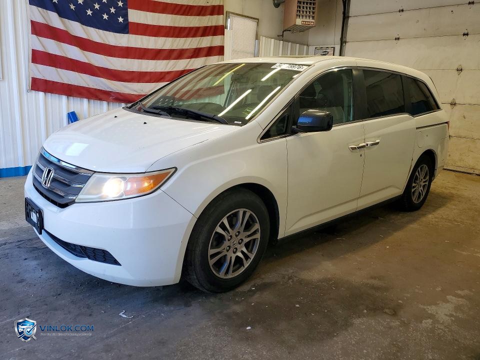 2012 HONDA ODYSSEY EXL – Lot 56605976 auction photo
