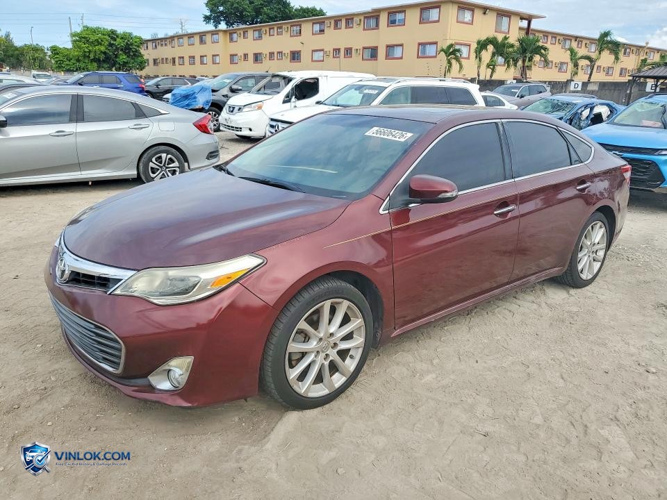 2013 TOYOTA AVALON XLE TOURING – Lot 56606426 auction photo