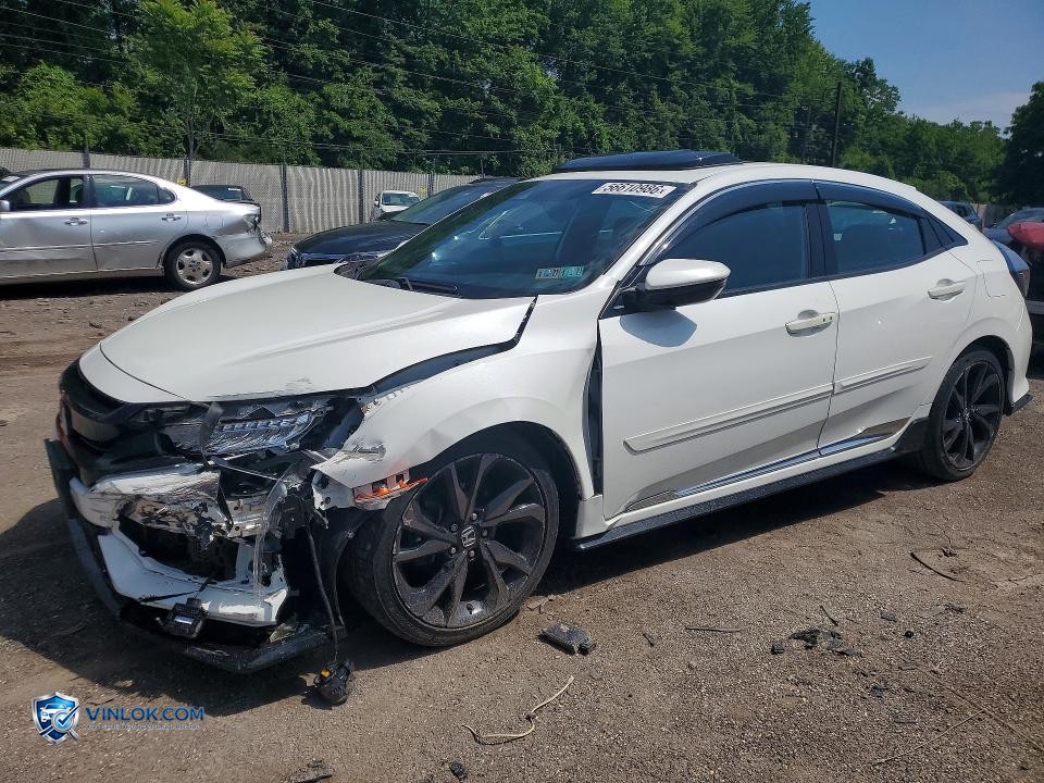 2017 HONDA CIVIC SPORT TOURING – Lot 56610986 auction photo