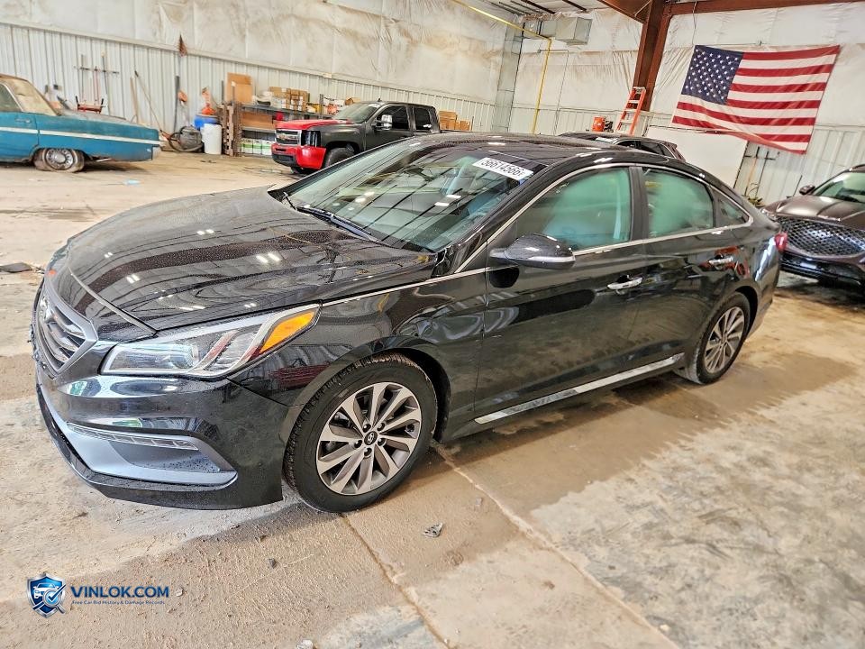 2016 HYUNDAI SONATA SPORT – Lot 56614566 auction photo