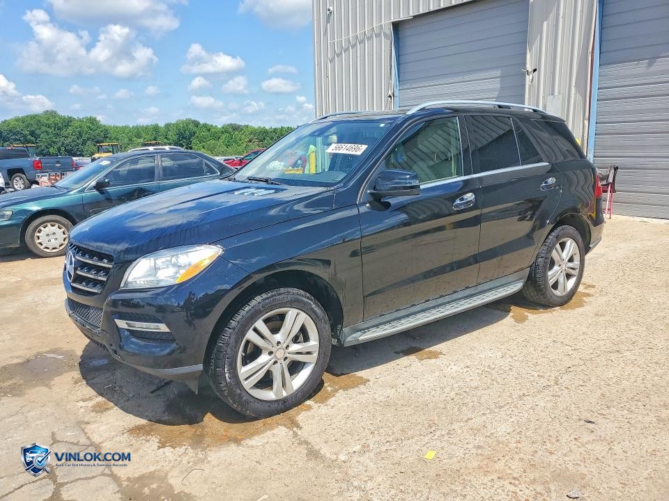 2013 MERCEDES-BENZ ML 350 4MATIC – Lot 56614696 auction photo