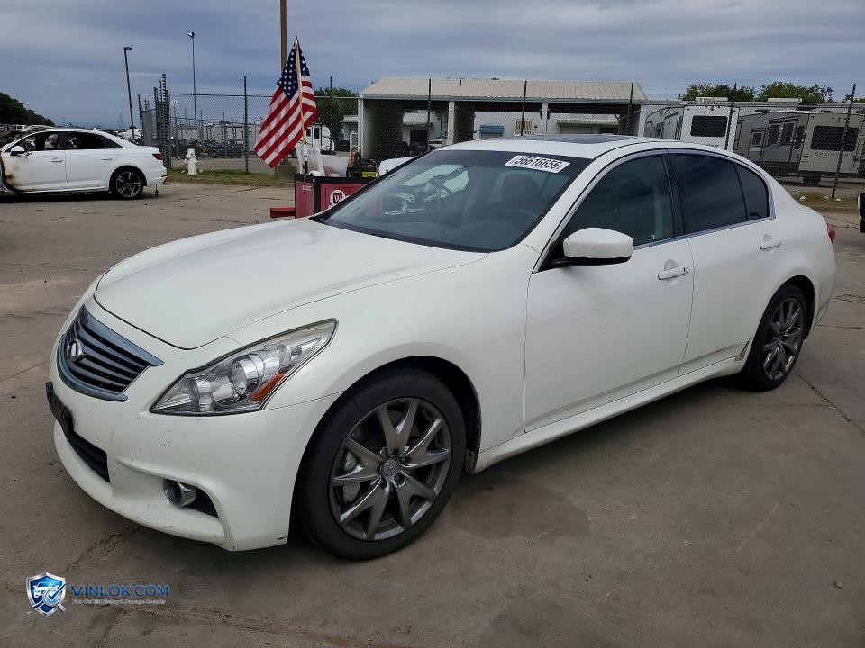 2012 INFINITI G37 SEDAN JOURNEY – Lot 56616656 auction photo