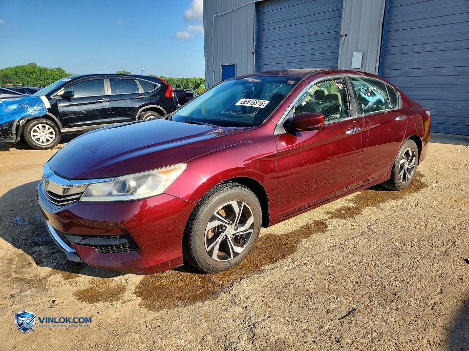 2017 HONDA ACCORD LX – Lot 56616816 auction photo