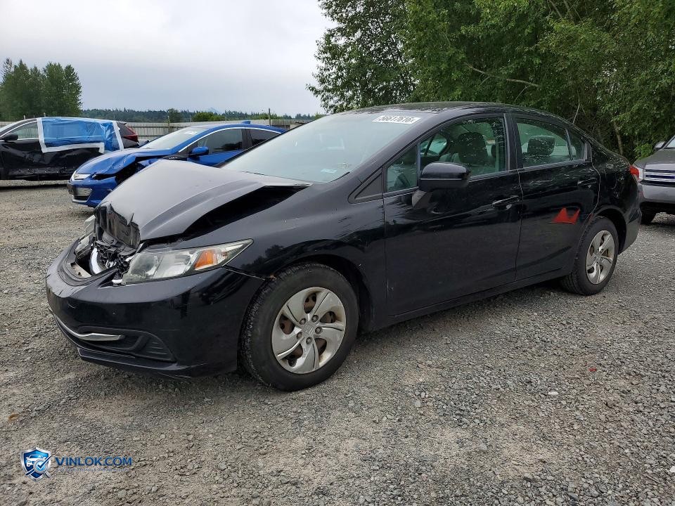 2014 HONDA CIVIC LX – Lot 56617616 auction photo