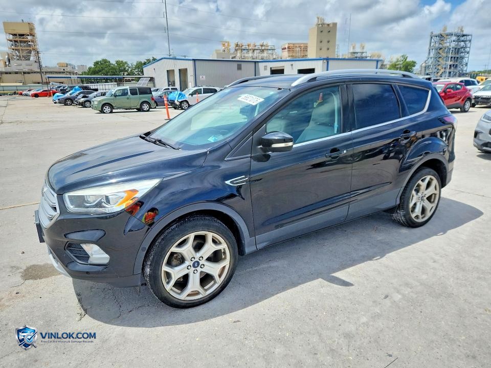 2017 FORD ESCAPE TITANIUM – Lot 56621076 auction photo
