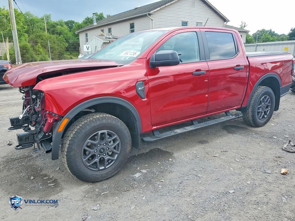 2025 FORD RANGER XLT – Lot 56621236 auction photo