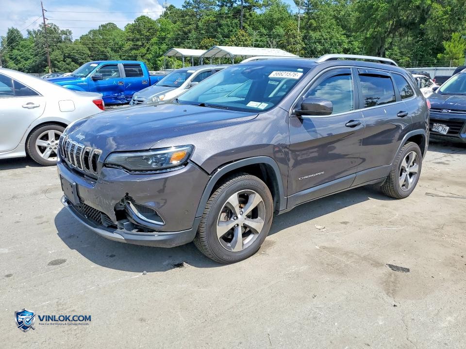 2021 JEEP CHEROKEE LIMITED – Lot 56621576 auction photo