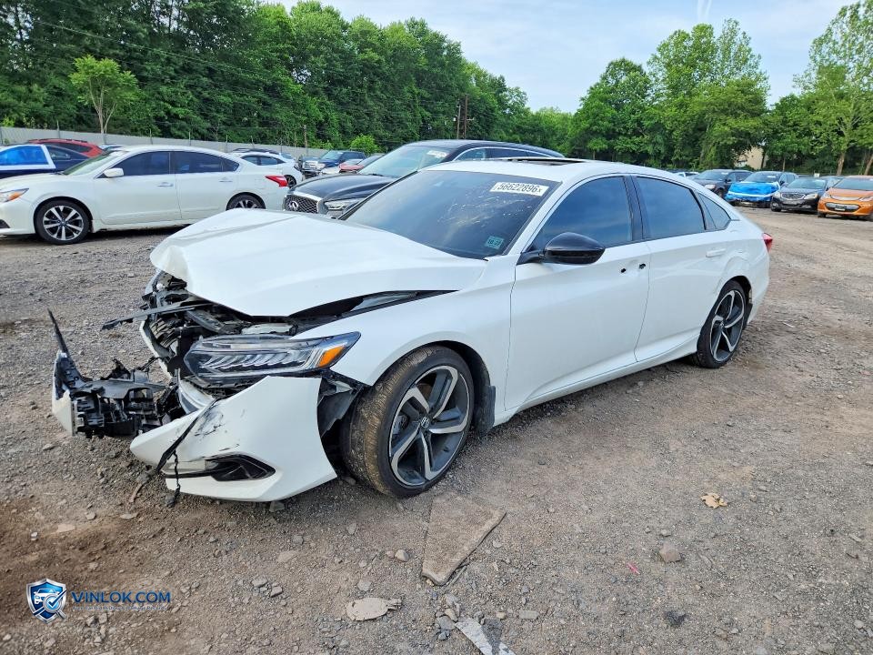 2022 HONDA ACCORD SPORT – Lot 56622896 auction photo