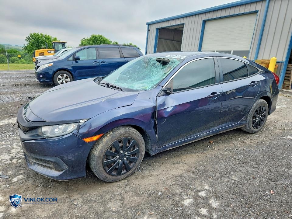 2017 HONDA CIVIC LX – Lot 56623286 auction photo