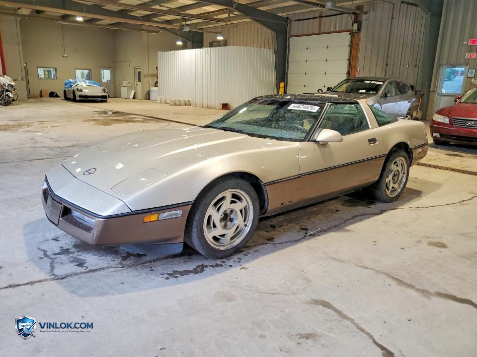 1987 CHEVROLET CORVETTE – Lot 56624826 auction photo