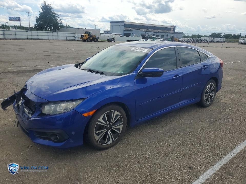 2016 HONDA CIVIC EX – Lot 56625636 auction photo