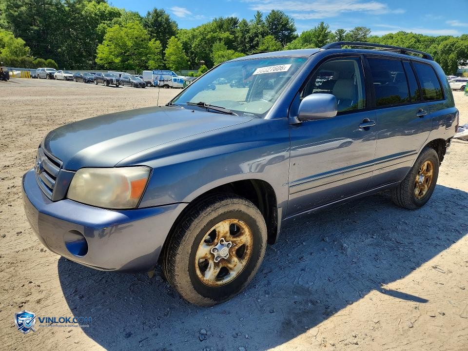 2004 TOYOTA HIGHLANDER BASE – Lot 56627606 auction photo
