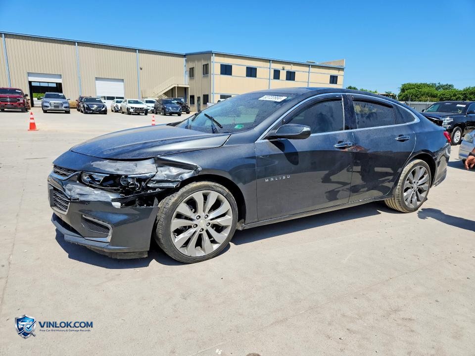 2017 CHEVROLET MALIBU PREMIER – Lot 56628076 auction photo