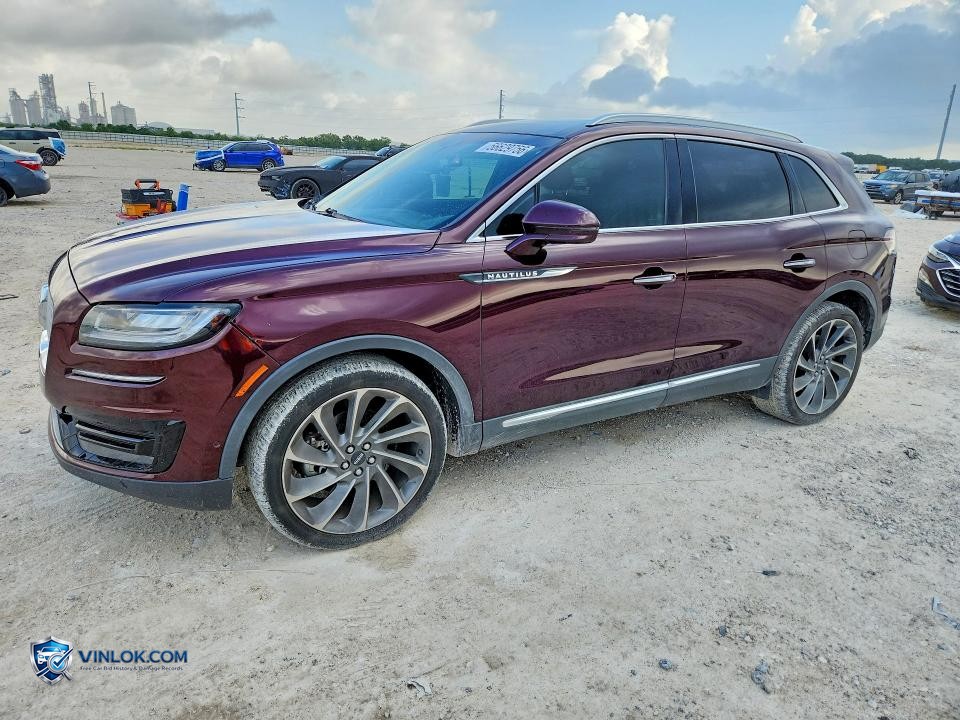 2020 LINCOLN NAUTILUS RESERVE – Lot 56629756 auction photo
