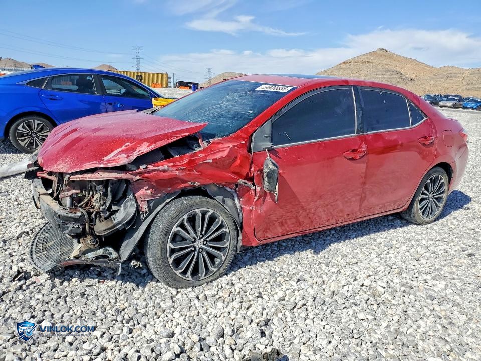 2014 TOYOTA COROLLA S PLUS – Lot 56630856 auction photo