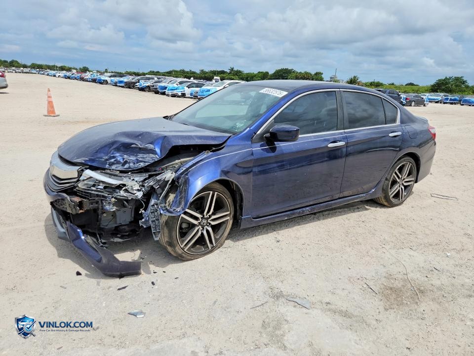 2017 HONDA ACCORD SPORT – Lot 56632576 auction photo