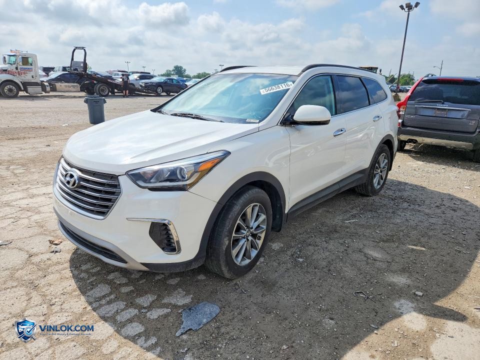 2017 HYUNDAI SANTA FE SE – Lot 56638116 auction photo