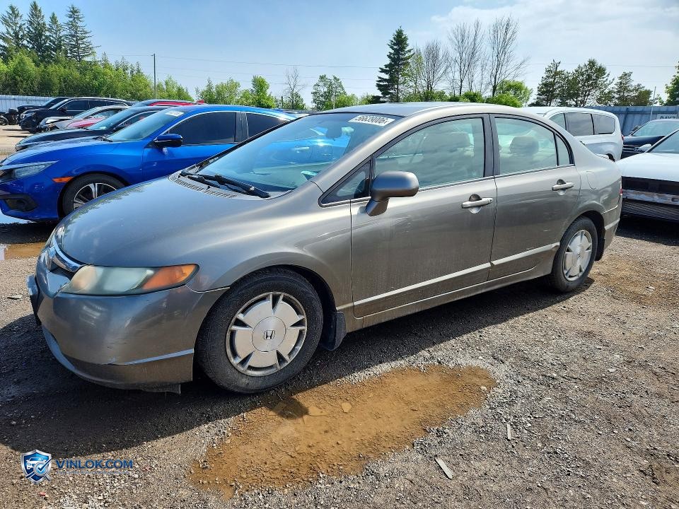 2008 HONDA CIVIC LX – Lot 56639006 auction photo