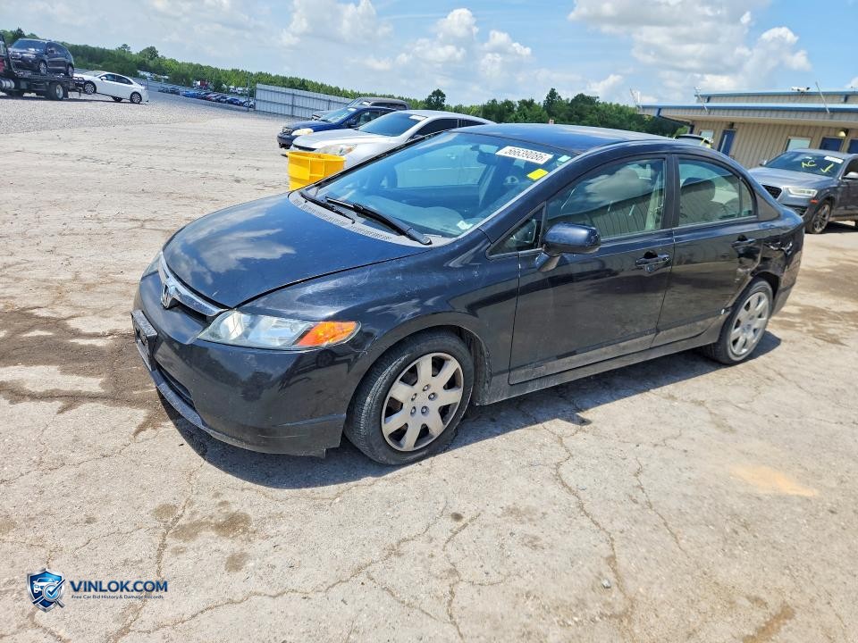 2007 HONDA CIVIC LX – Lot 56639086 auction photo