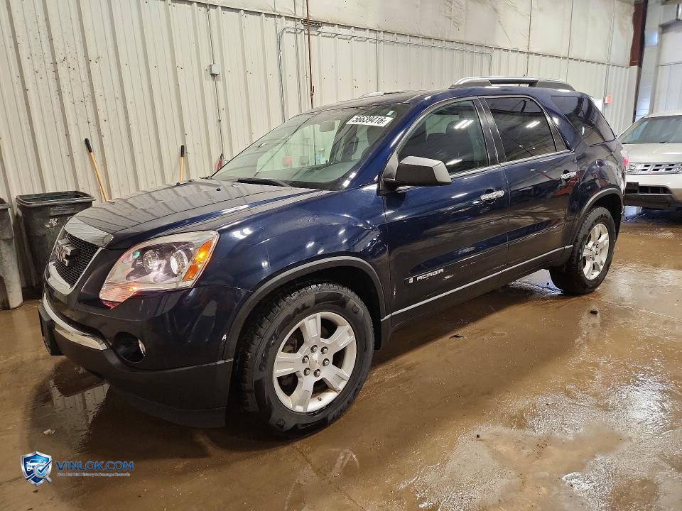 2008 GMC ACADIA SLE – Lot 56639416 auction photo